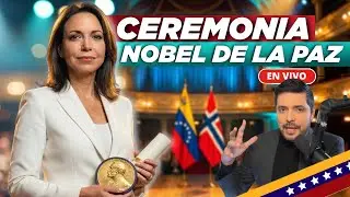 Ceremonia de ENTREGA del NOBEL de la Paz a María Corina Machado 2025 en español