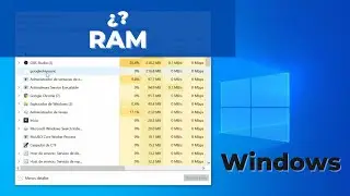 What is using my RAM Windows 10