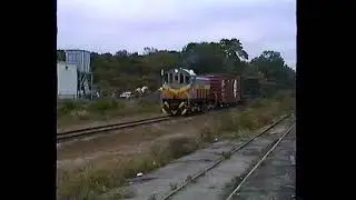Bay Colony Railroad - Plymouth Line - 1052 Alco S2 Mixed Train 10/2/86