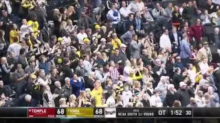 Temple vs. Iowa: Peter Jok and-one