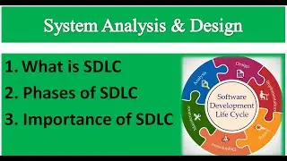05 - System Analysis and Design | What is SDLC | Phases of SDLC | Importance of SDLC