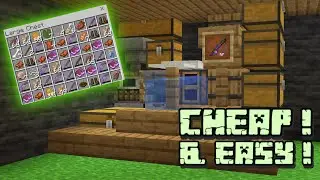 Minecraft Advance Fishing Farm Setup for Custom Map!