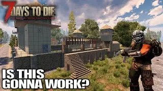 Horde Night Base Build | 7 Days to Die Alpha 19 Gameplay | E09