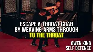 Self-Defence for Beginners: Escape a Throat Grab by Weaving Arms Through
