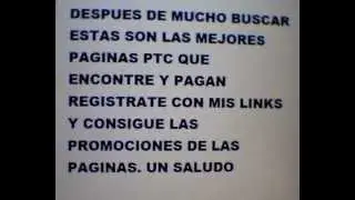 PTC QUE PAGAN POR CLICK ,LAS MEJORES