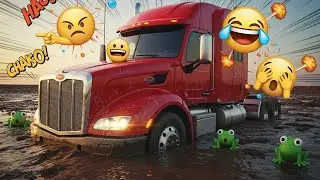Car kids Epic Truck Maintenance Chaos! 🤡🚛💥 &ndash; Funny Emojis React & Truck Fails!
