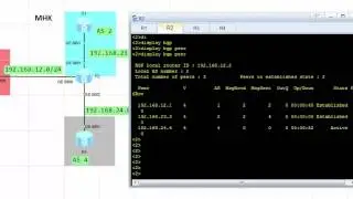 BGP community-internet in eNSP Huawei