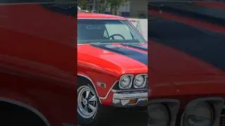 1968 Chevrolet Chevelle SS 396 Classic Muscle Car Engine Exhaust Sound Drive By