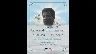 Crematie van Arnold (Arnie) Molgert Breeveld