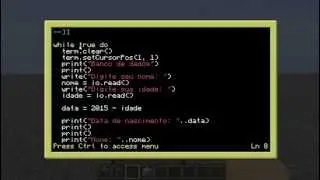 Corrigindo e melhorando banco de dados - Programas ComputerCraft Mod #2