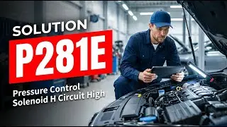 КАК ИСПРАВИТЬ КОД ОШИБКИ P281E OBD II - Высокое напряжение в цепи электромагнитного клапана управ...