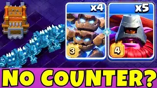 Best Ranked Battle Attack Strategy | Throwers Meteor Golem Legend Army (Clash of Clans)
