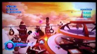 Sonic Colors Walkthrough (Part 10) - Sweet Mountain Act 3 (S-Rank, All Red Rings) (2-Part)