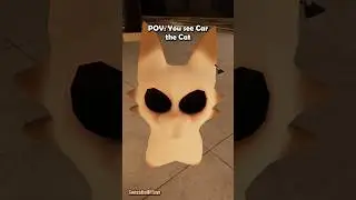 Gojo not messing with Car the Cat 😭😂 ​⁠ #jujutsukaisen #viralvideo #vrchat