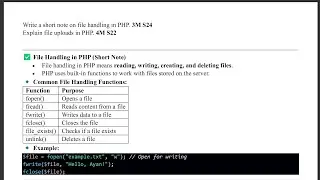 5.5 - File Handling & File Uploads in PHP - WP