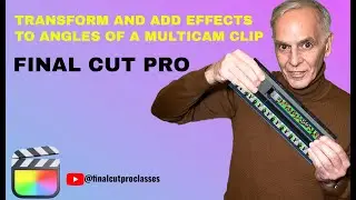 Fix and Add Effects to Multicam Clip Angles #fcpxtutorial #finalcutprotutorial  #fcp #multicam