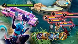 AMAZING WANWAN ft JOHNSON | WANWAN BEST BUILD 2023 | MLBB