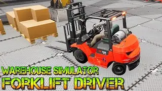Warehouse Activities Game - Warehouse Simulator: Forklift Driver Gameplay PC Steam 4K