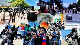 10Janv- Mèsenè Lapolis kraze Bout Janjan  Babecue Lasaline Plizyè Bandi Pran bwakale pandan yap sove