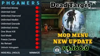 Dead Target MOD Apk v4.166.0 Меню, Неограниченные деньги, патроны, Всё новое в обновлении
