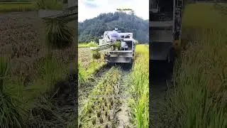 🌾 ​​Straw Baler Machine in Action!​​ 🤖⚡🎯