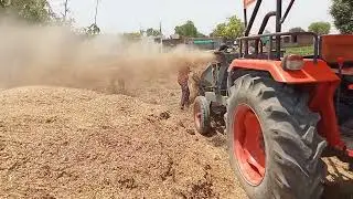 Kubota mu 5401 with chara maschin    🙏🙏 tech Krishna power
