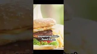 Fast Food Extravaganza: The World's Most Expensive Quick Bites #viral #world #shorts #food #foryou