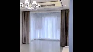 Bendable curtain track system project case sharing