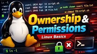 Ownership and permissions in Linux | ls -l output analysis 