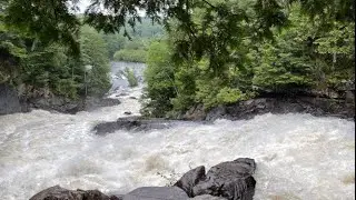 Oxtongue River-Ragged Falls/ Voted as Top 10 Most Beautiful Waterfalls in Ontario