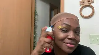 Review EBIN lace spray on old refurbished wig