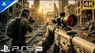 DEFENDING LOS ANGELES IN RUINS (PS5) Realistic ULTRA Graphics Gameplay [4K 60 FPS] Call of Duty