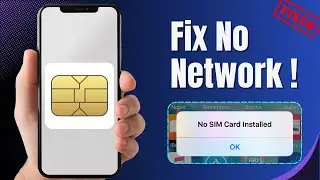 No SIM / No Network Coverage Problem Solved 2025 &ndash; Quick Fix Guide