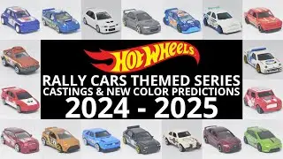 News | New Hot Wheels Rally Cars Themed Series Castings & New Color Predictions 2024 - 2025