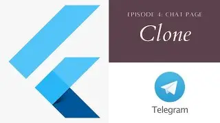 Telegram Clone using Flutter | 4 | Day 95