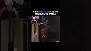 When Lazer Dim 700 started tweaking in the booth 😭