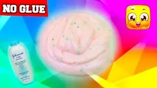 How To Make Slime with Baby Powder and Dish Soap! DIY Slime without Glue, Face Mask, Lotion!
