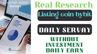 real research tnc token daily earn  everyday survey available