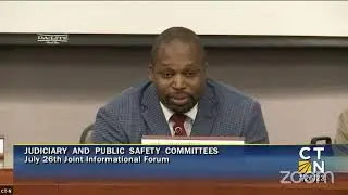 Joint Informational Forum on Connecticut State Police Traffic Stop Data Audit Report