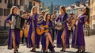 Flamenco Rhythm Explosion | Cha-Cha-Cha Fusion with Accordion, Sax & Flute