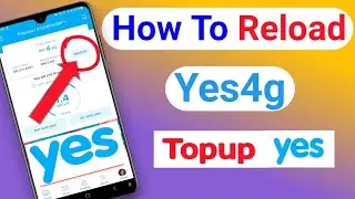 How to reload yes4g sim card | Yes 4g sim me recharge kaise kare | Yes 4g | All tech