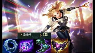 Lux mid,Ap carry and support at once!