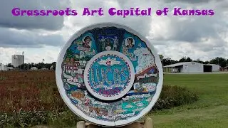 Days worth of art in less than 1 square mile! Lucas, KS