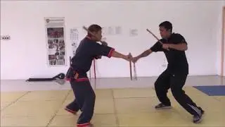 Arnis Doble Baston Drills To Develop Desterity and Body Coordination