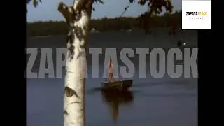 Maine 1976 Camping Adventure: Lakeside Fun, Boat Rides & Family Memories 🛶🌲