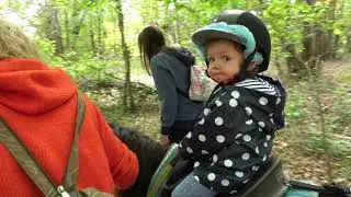 Balade en poney de Louise .