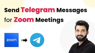 Send Telegram Messages for New Zoom Meetings Automatically