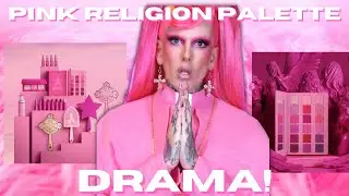 JEFFREE STAR PINK RELIGION PALETTE DRAMA