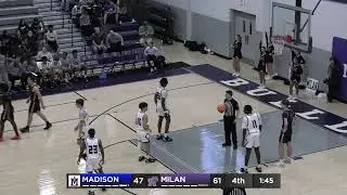Milan Boys Basketball vs. Madison