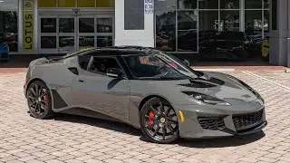 2020 Lotus Evora GT in Gray over Black Interior